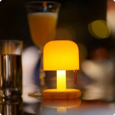Lampe de chevet mini champignon-Lampe Veilleuse